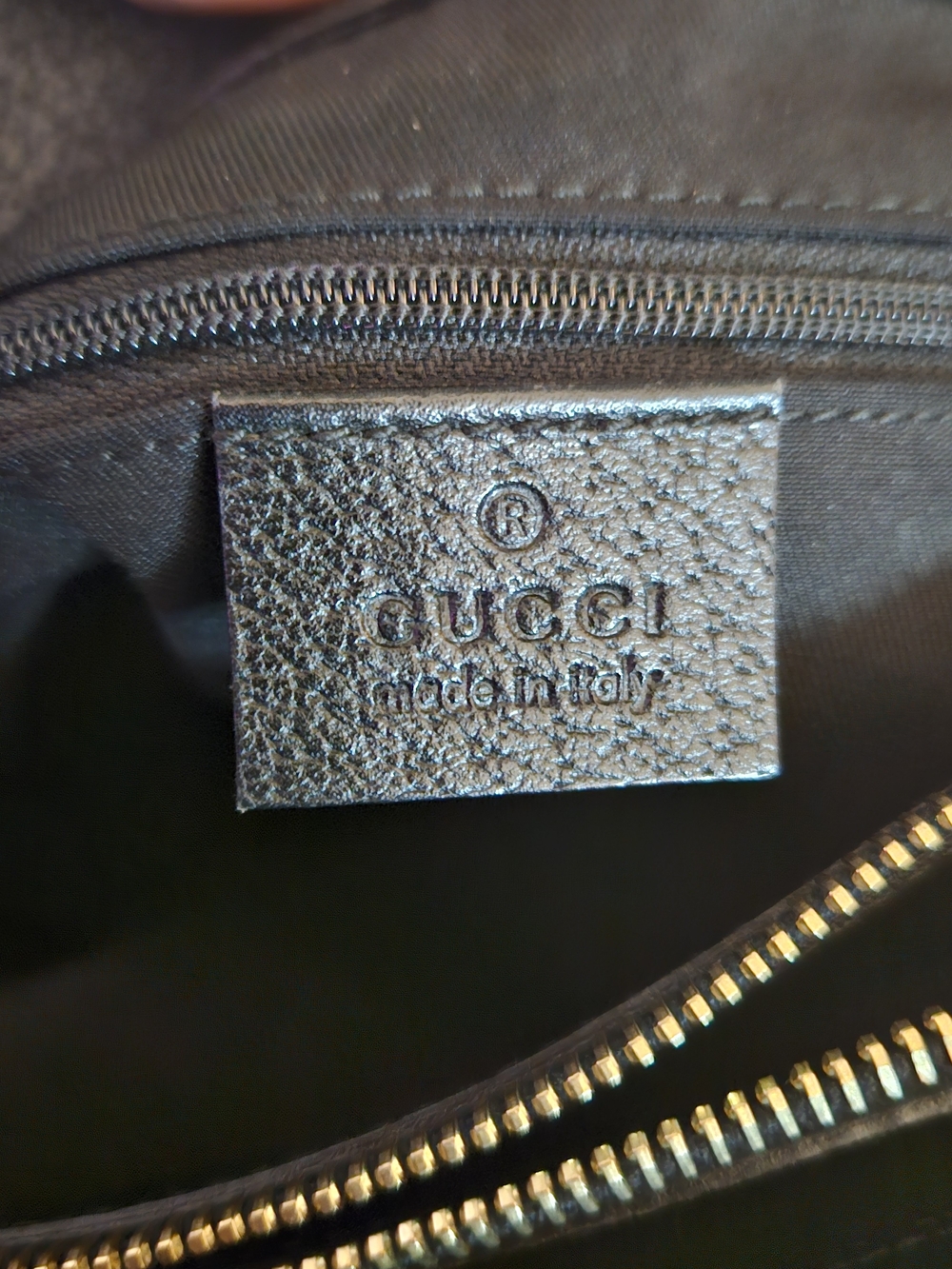 Gucci Black GG Canvas Abbey  Tote W/ Wallet - Picture 6 of 14